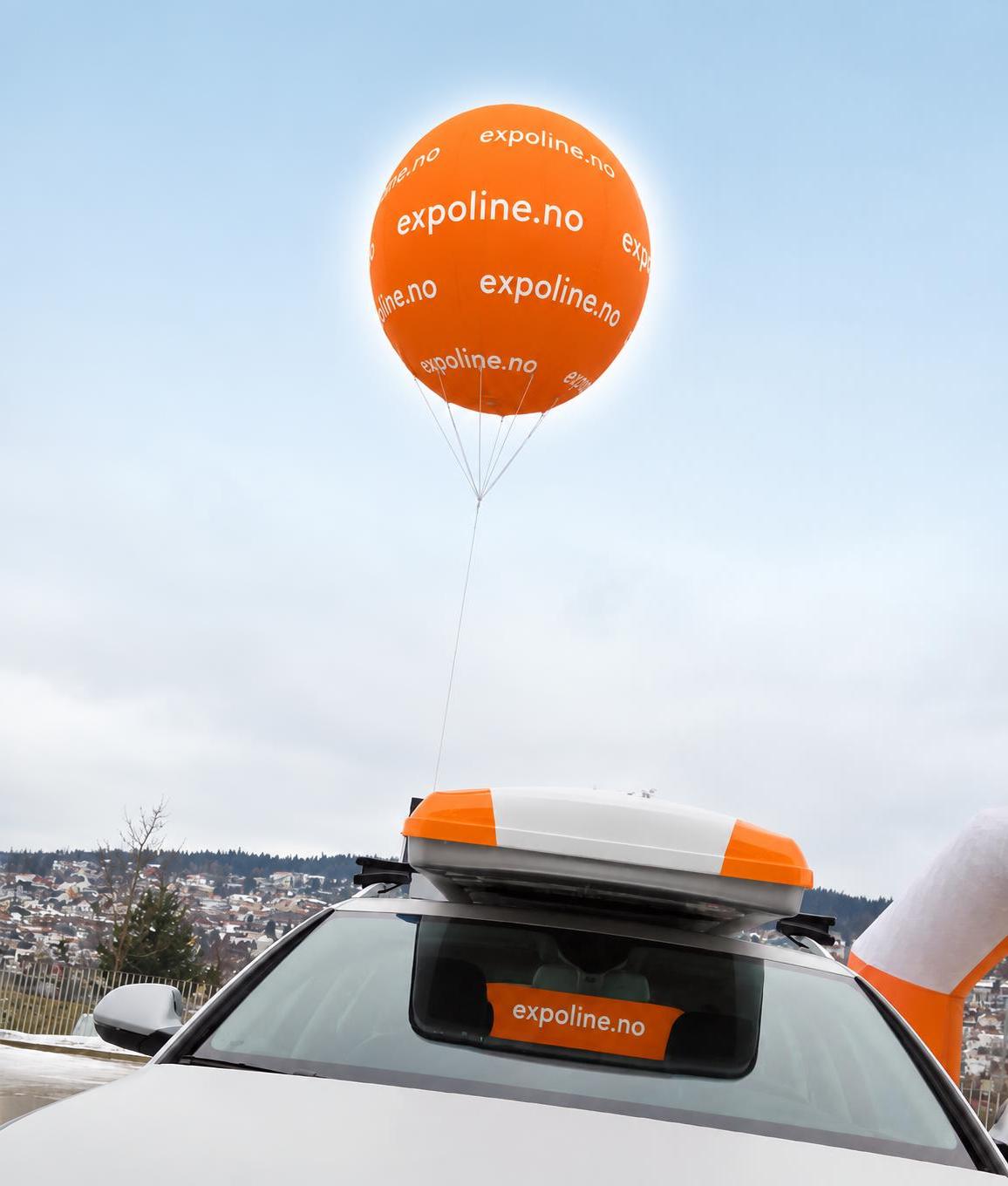 Helium luftballong med reklame, bilde 2