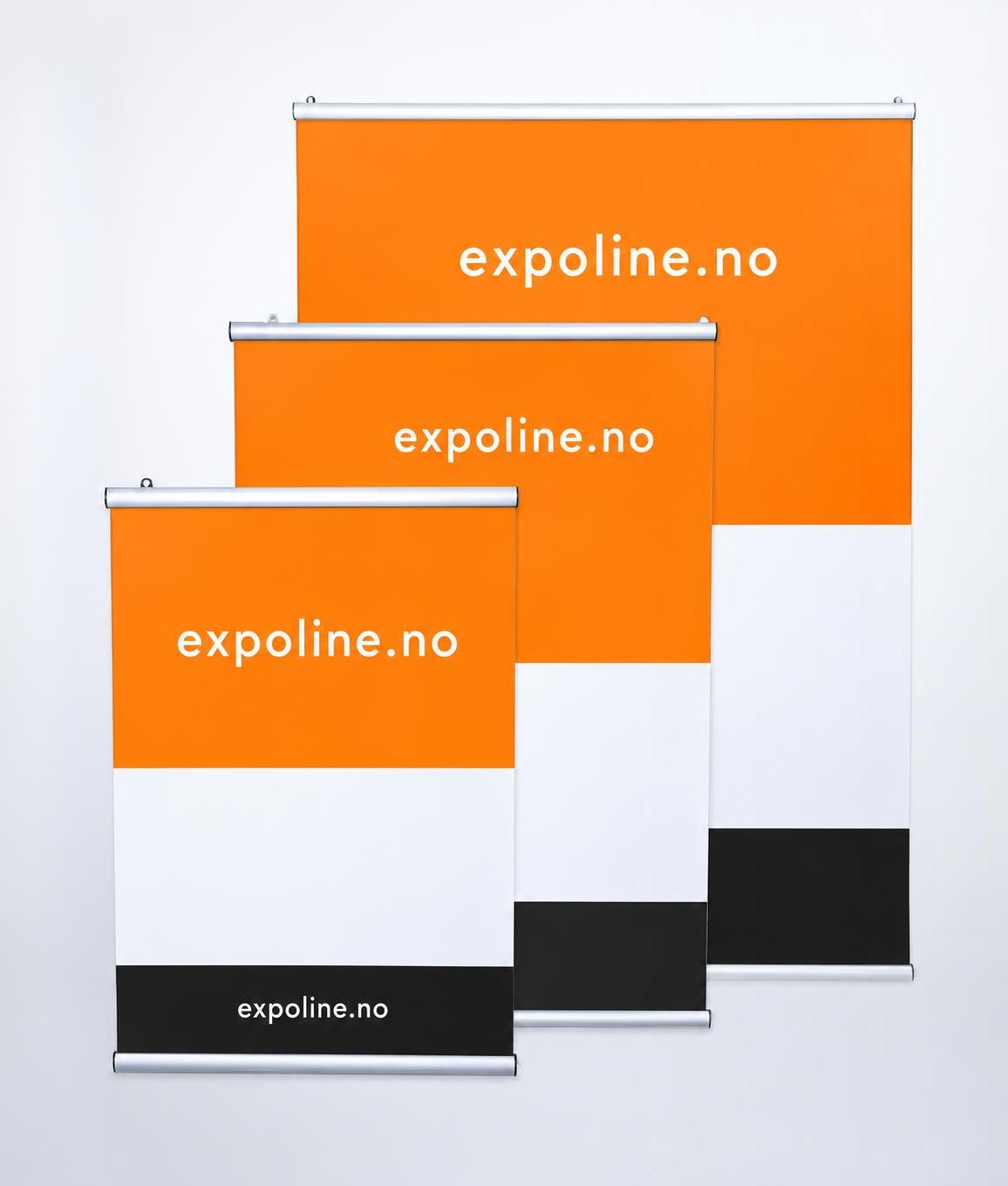 Plakatlist oppheng 50-70-100 cm
