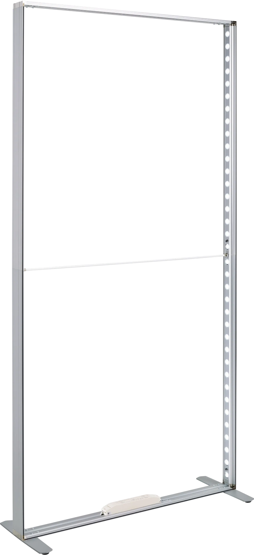 Light Frame Mini aluminiumsramme uten grafikk – viser konstruksjonen
