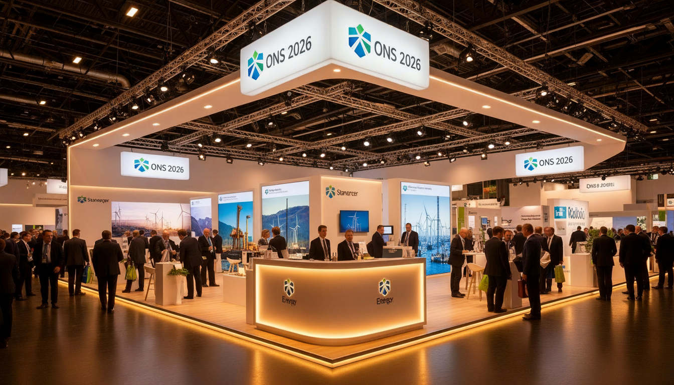 Exhibition stand at ONS 2026 Stavanger