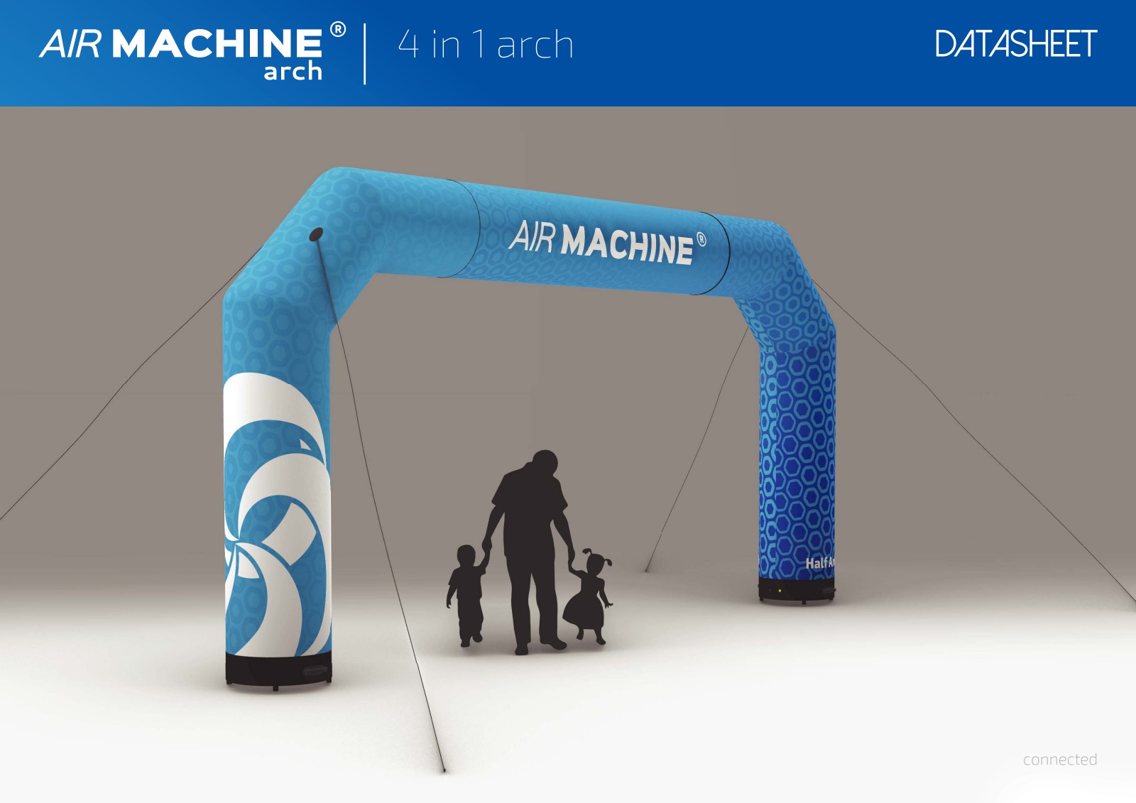 Air Machine 4-in-1 Arch – fleksibel oppblåsbar bue som kan brukes på flere måter